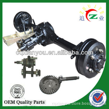 rear axle tricycle manual brake rear axle semi floating rear axle